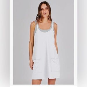 Women's White Sleeveless Jumpsuit